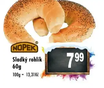 Qanto Sladký rohlík 60g nabídka