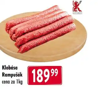 Qanto Klobása Rampusak nabídka