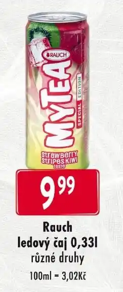 Qanto Rauch ledový čaj 0,33L nabídka