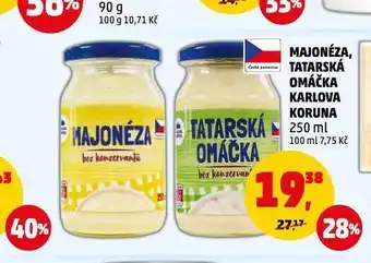 Penny Market Tatarská omáčka nabídka