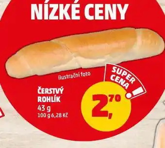 Čerstvý rohlík