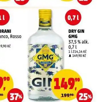 Penny Market Dry gin gmg nabídka