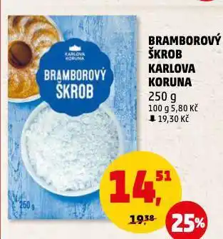 Penny Market Bramborový škrob nabídka
