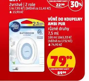 Penny Market Vůně do koupelny ambi pur nabídka