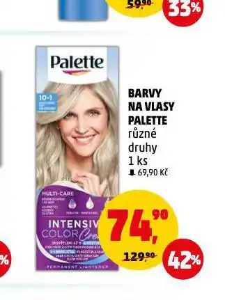 Penny Market Palette barva na vlasy nabídka