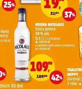 Penny Market Nicolaus vodka nabídka