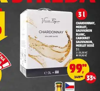 Penny Market Merlot rosé nabídka