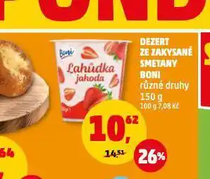 Penny Market Dezert ze zakysané smetany nabídka