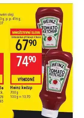 Globus Heinz kečup nabídka