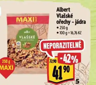 Albert Vlašské ořechy nabídka