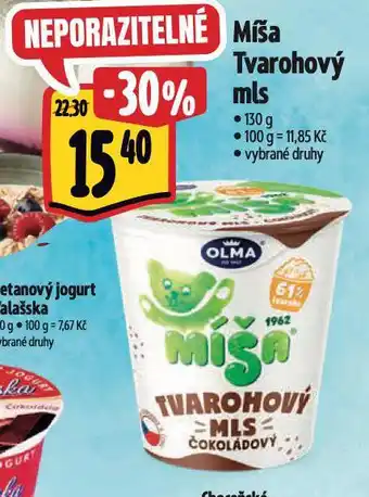 Albert Míša tvarohový mls nabídka