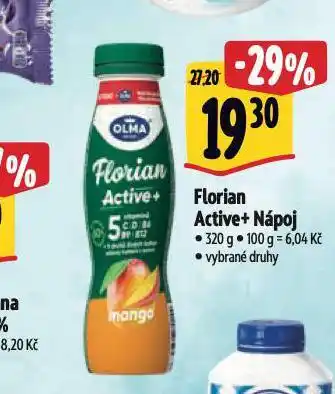 Albert Nápoj florian active+ nabídka