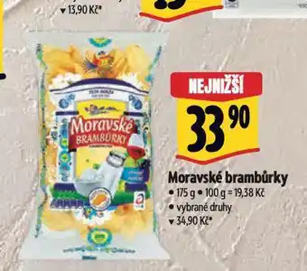 Albert Moravské brambůrky nabídka