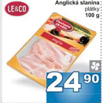 Jip Anglická slanina plátky nabídka