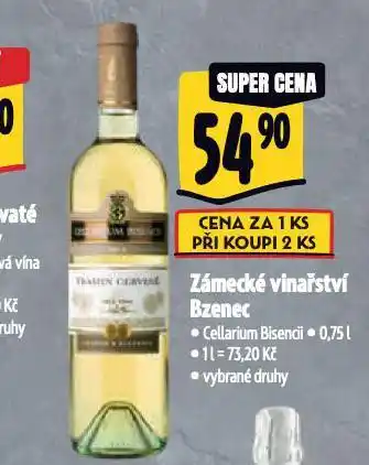 Albert Zámecké vinařství bzenec nabídka