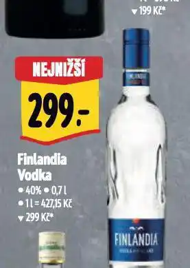 Albert Finlandia vodka nabídka