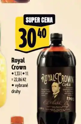Albert Royal crown cola nabídka