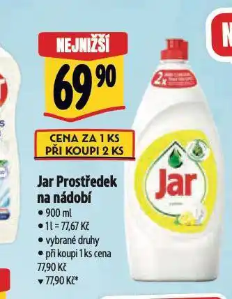 Albert Jar prostředek na nádobí nabídka