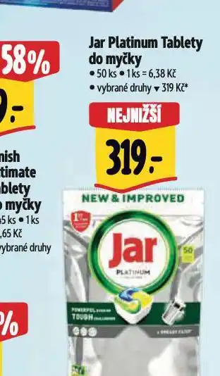 Albert Jar tablety do myčky nabídka