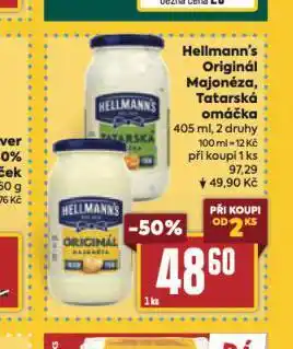 Billa Hellmann's majonéza nabídka