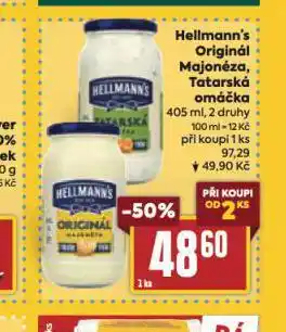 Billa Hellmann's tatarská omáčka nabídka