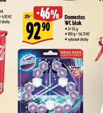 Albert Domestos wc blok nabídka