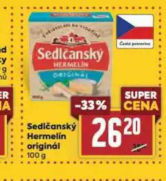 Billa Sedlčanský hermelín nabídka