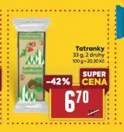 Billa Tatranky nabídka