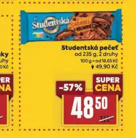 Billa Studentská pečeť nabídka
