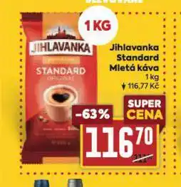 Billa Káva jihlavanka nabídka