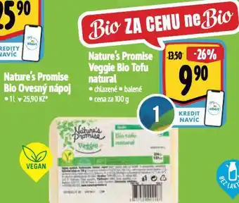 Albert Veggie bio tofu nabídka
