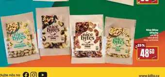 Billa Nice bites ořechy nabídka