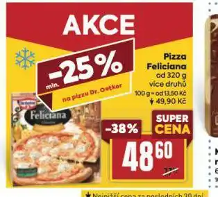 Billa Pizza feliciana nabídka