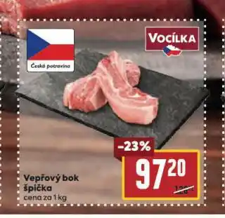 Billa Vepřový bok špička nabídka