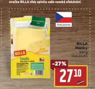 Billa Gouda sýr nabídka