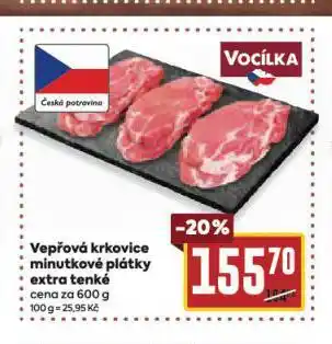 Billa Vepřová krkovice nabídka