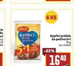 Billa Kypřicí prášek do pečiva nabídka