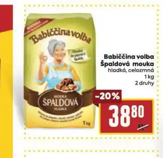 Billa Babiččina volba mouka nabídka