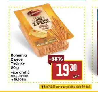 Billa Bohemia tyčinky z pece nabídka