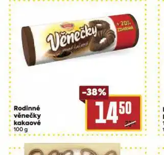 Billa Rodinné věnečky nabídka