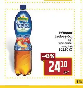 Billa Pfanner ledový čaj nabídka