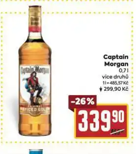 Billa Captain morgan nabídka