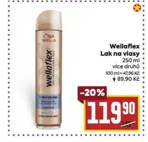 Billa Wellaflex lak na vlasy nabídka