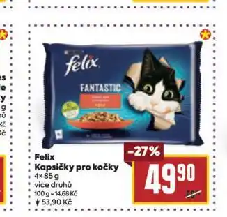 Billa Felix kapsičky pro kočky nabídka