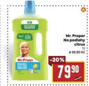 Billa Mr. proper na podlahy nabídka