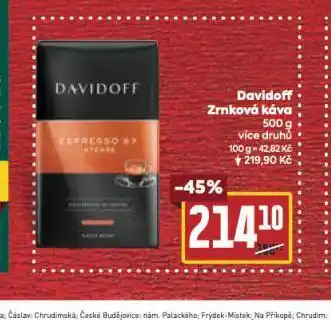 Billa Káva davidoff nabídka
