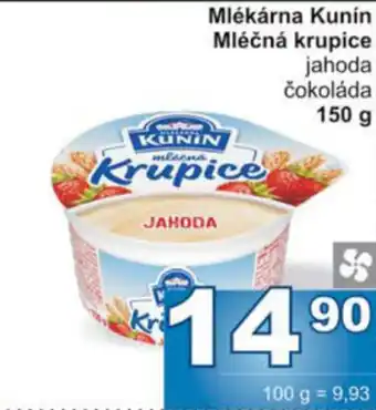 Jip Mlékárna Kunín Mléčná krupice nabídka