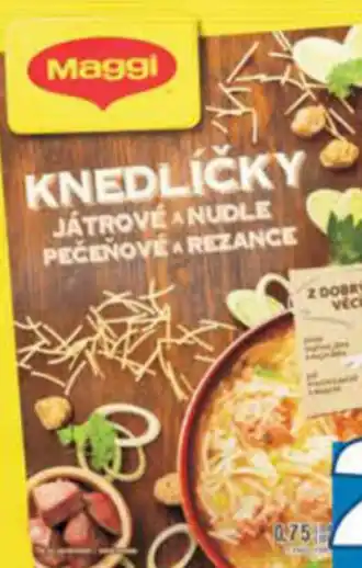 Jip Maggi polévka nabídka