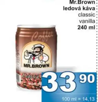 Jip Mr.Brown ledová káva nabídka