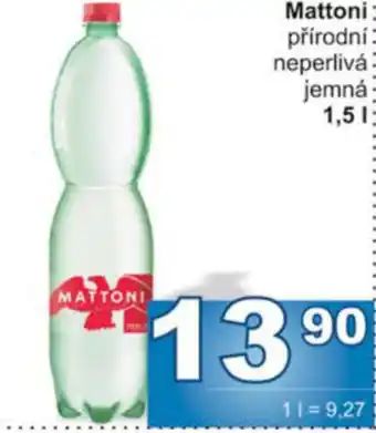 Jip Mattoni přírodní neperlivá jemná 1.5L nabídka